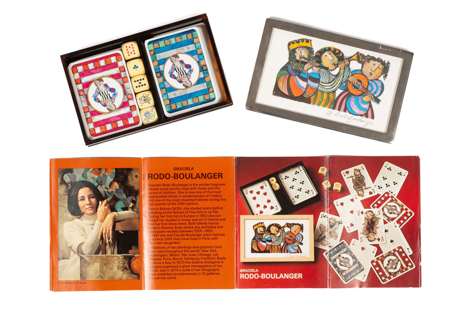 Graciela Rodo-Boulanger's Playing Cards. (1 of 5)