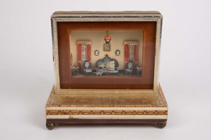 Signed Narcissa Thorne Miniature Victorian Room.