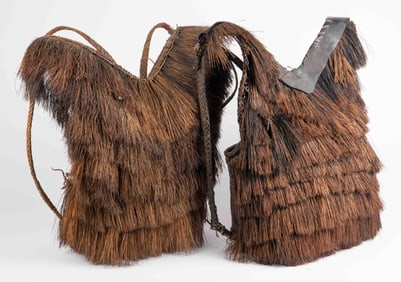 Two Igorot / Fugao Philippines Hunter's Backpacks.