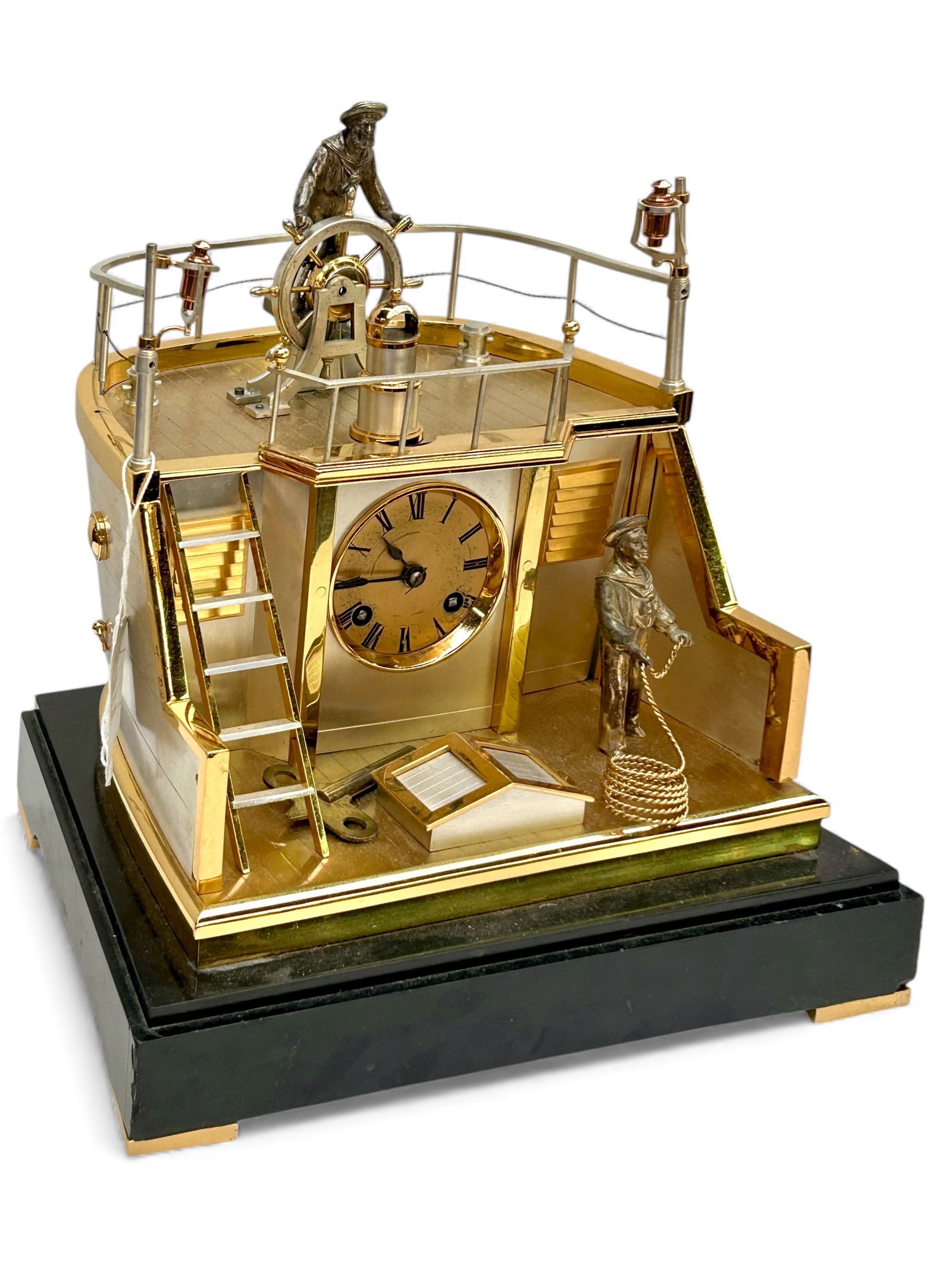 French Industrial Maritime Clock, Guilmet. (1 of 15)