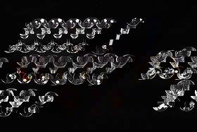 Mostly Georgian 18th Cent Wine & Cordial Glasses.: There are 19 glasses total; most of these have bell shaped or trumpet bowls. Two of them also have air twist stems. Also included is a plain stem toastmaster's glass, and several glasses with folded f