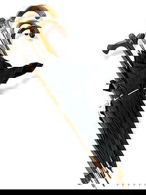 Lot of 4 Antique Umbrellas and 3 Walking Sticks.: The lot contains 7 items. First, there are 4 umbrellas. Two of them have mother of pearl handles and tooled gold plated elements. The next umbrella has a tooled silver handle with English silver marks