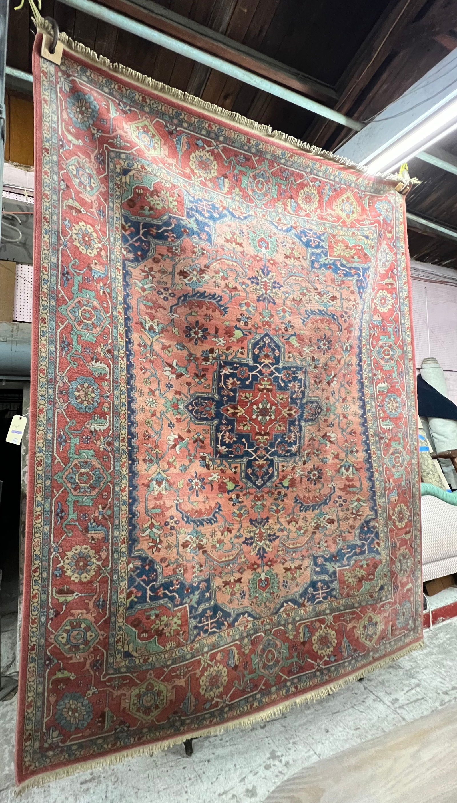 8' 7" x 10' 6" Heriz Pattern Karastan Rug. (1 of 3)