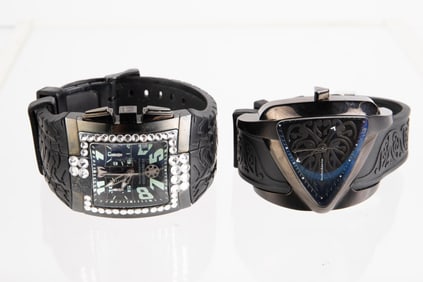 Lot of 2 TechnoMarine Wristwatches - Maori, Hummer