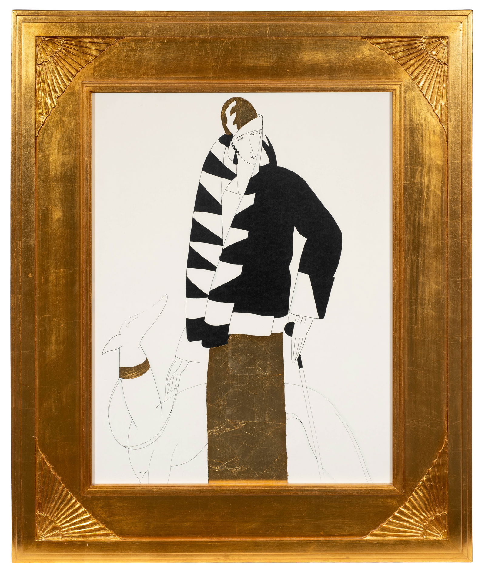 Diane, After Eduardo Garcia Benito, Mixed Media. (1 of 7)