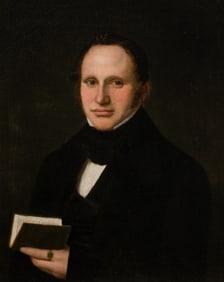 19th Century Portrait of a Gentleman, Fischer.