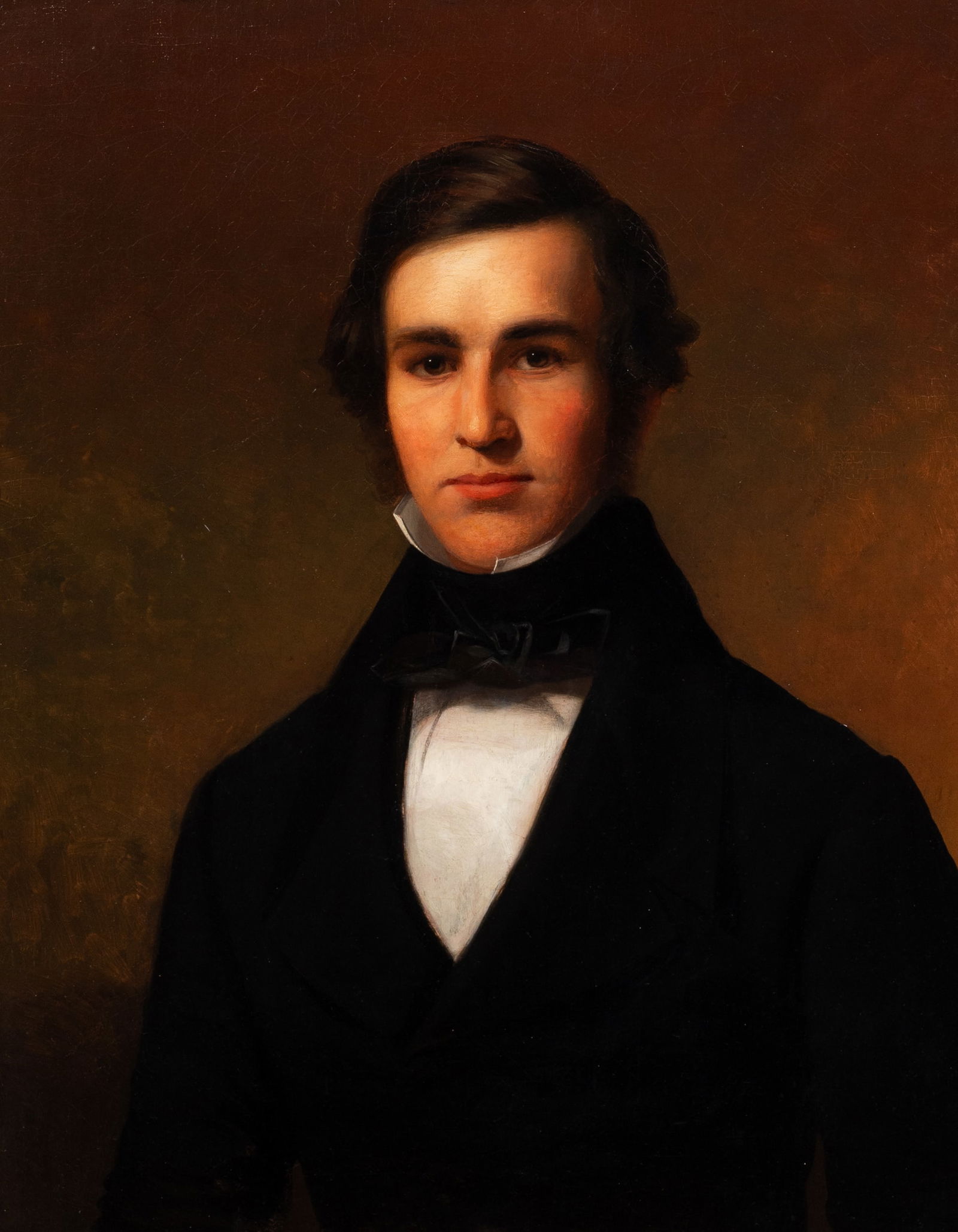 19th Century Portrait of a Gentleman, Unsigned. (1 of 4)