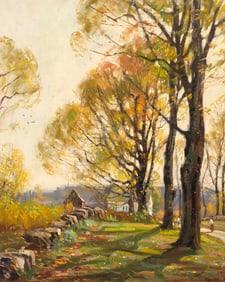 Spring Mood, Autumnal Landscape by Wayne Morrell.