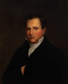 Antique Portrait of a Gentleman, Unsigned.