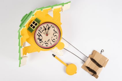 Robert Venturi for Alessi Designer Cuckoo Clock.