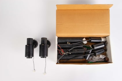 Lot of Lita France Lighting, incl. Jacques Biny.