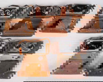 Lot of Five Vintage 35mm Stereo Cameras.