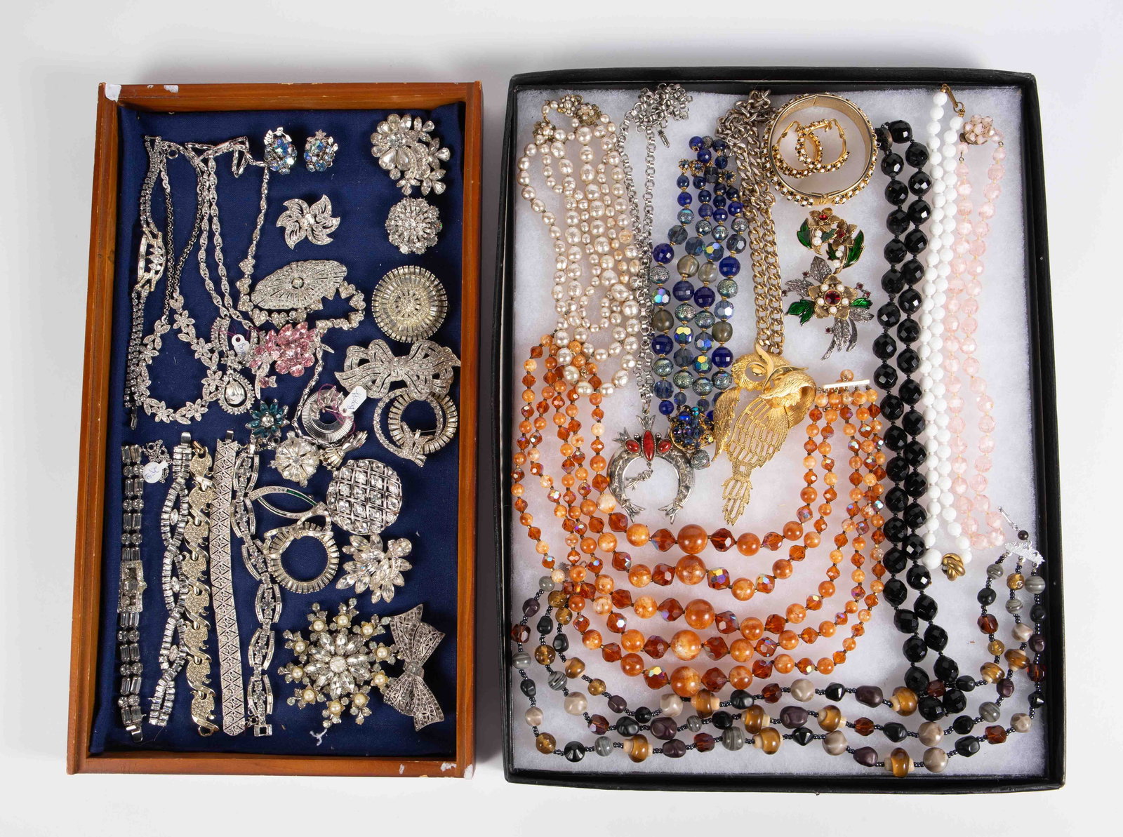 Lot: Vintage Costume Jewelry - Haskell, De Mario. (1 of 16)