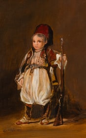 Copy of Boy with Rifle, After Sir David Wilkie.
