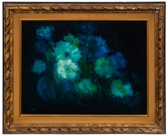 Contemporary Impressionist Still Life, Sgd. Skevee