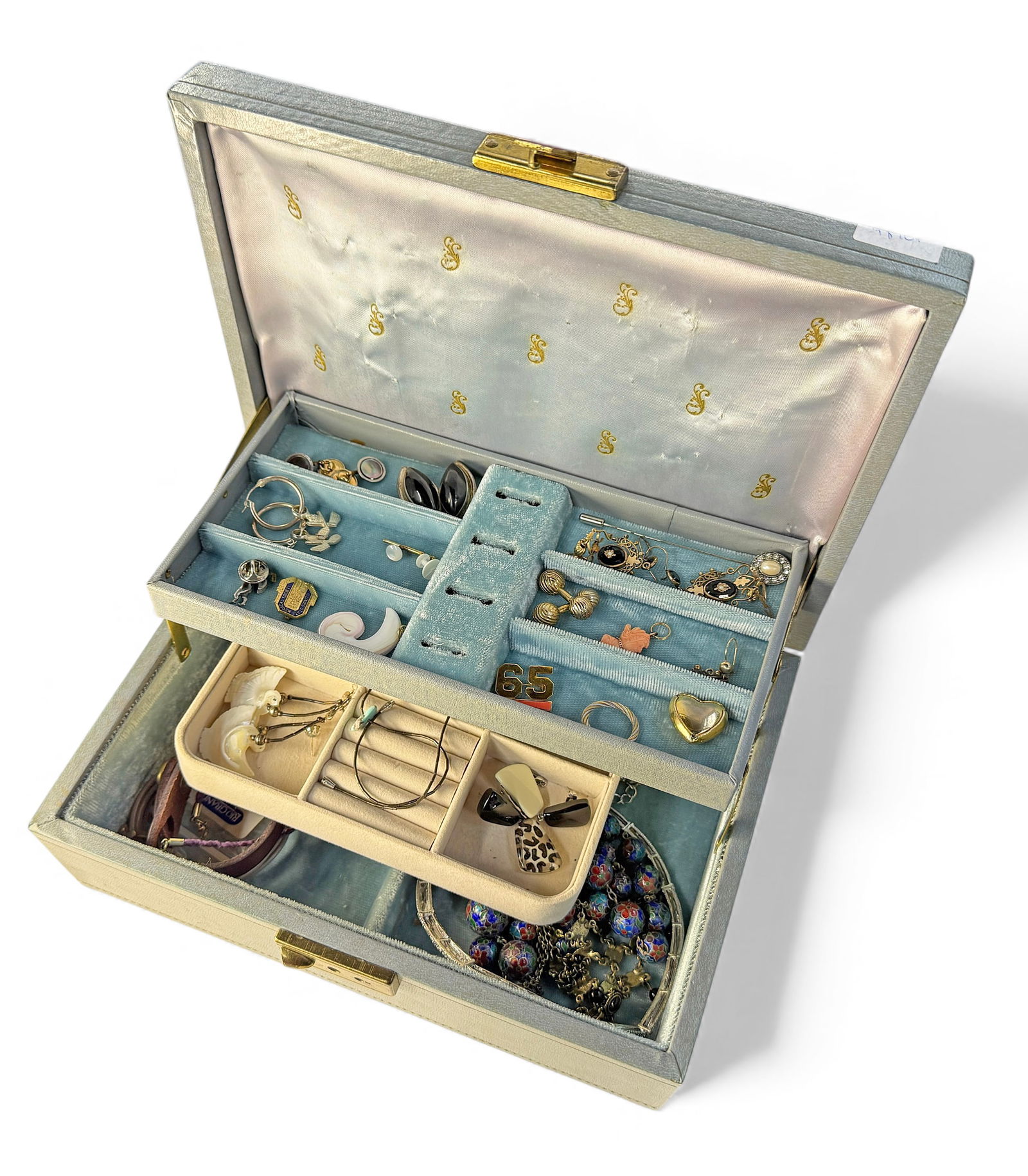 Lot of Vintage Jewelry - Coral, 925, Indian, Etc. (1 of 7)