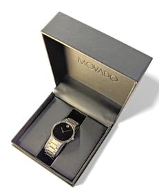 Movado Mens' Serio Museum Watch - Stainless Steel