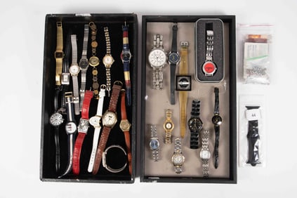 Lot of Wristwatches, Some Vintage - Benrus, Legacy