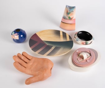 Lot of Assorted 1980's American Pottery.