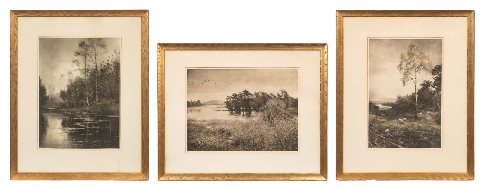 Three Lithographs - Millais, Parton, MacWhirter.: This lot contains three early 1900's lithographs after artists such as, John Everett Millais, Ernest Parton, and John MacWhirter. They were published by the Fine Arts Publishing Co. Paperwork: N/A Con