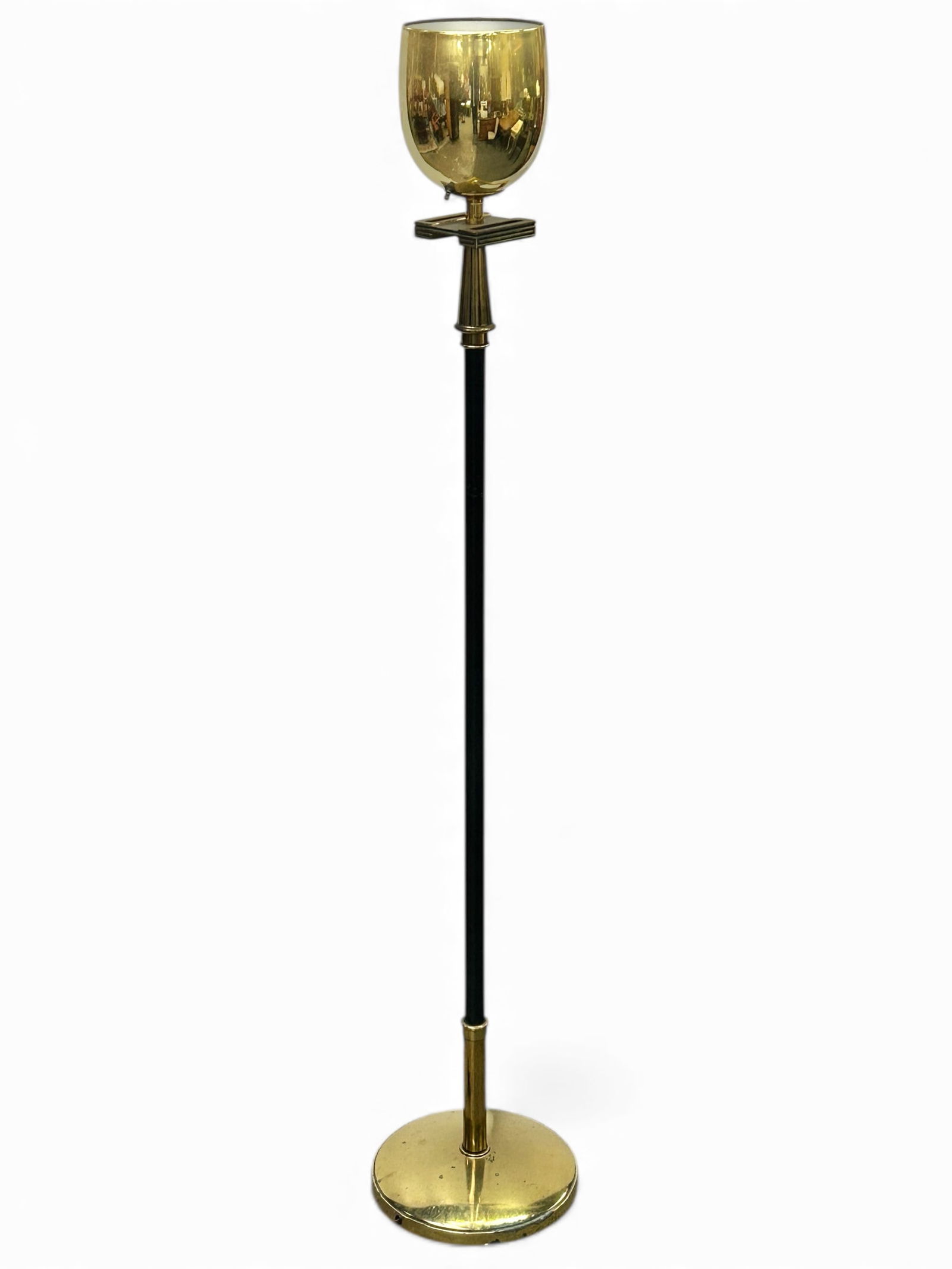 Mid-Century Modern Stiffel Brass Floor Lamp. (1 of 9)