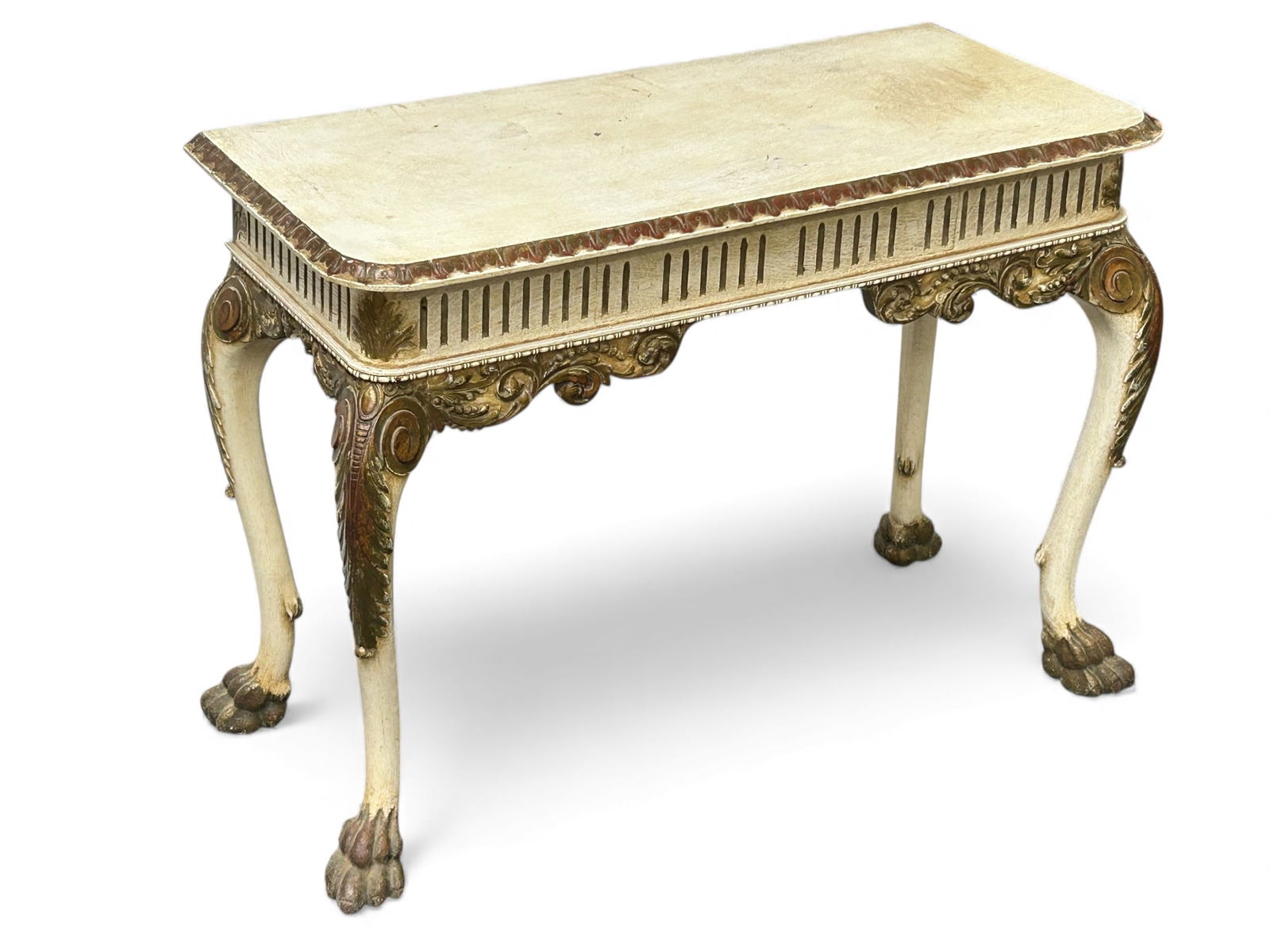 French Rococo Style Lift Top Table. (1 of 10)