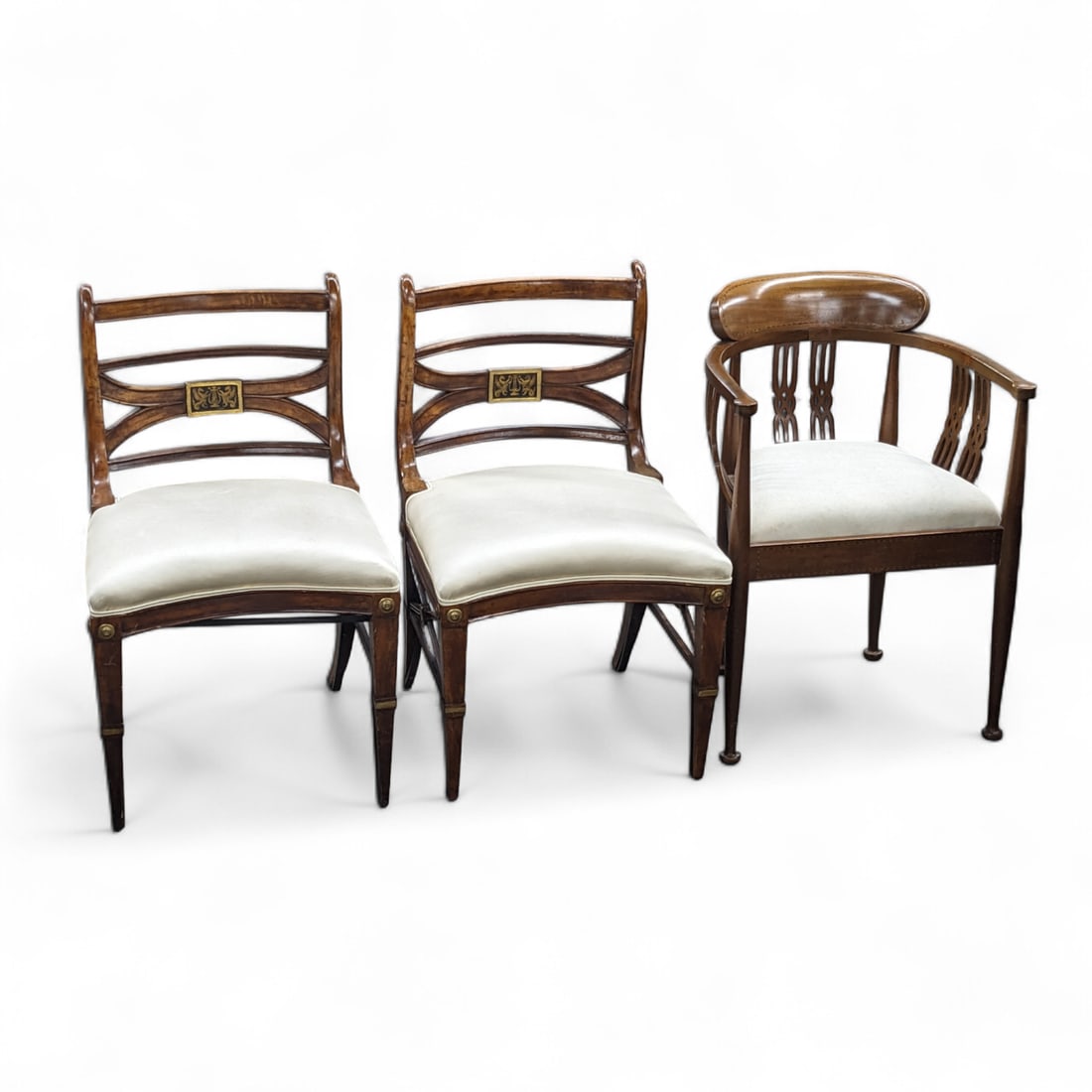 Lot of Three Vintage Chairs. (1 of 9)