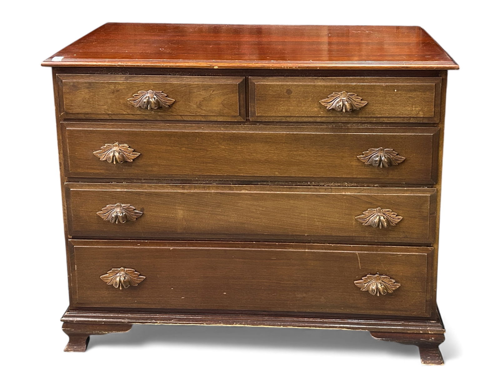 Vintage Mahogany Chest. (1 of 9)