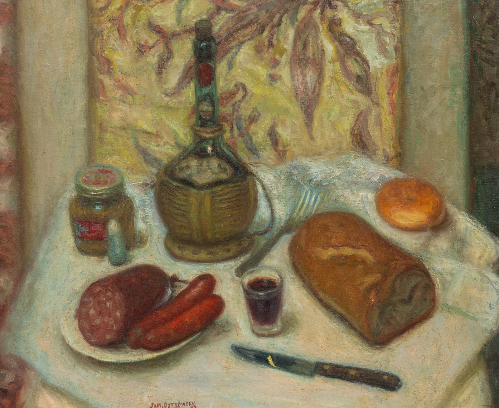 Still Life Painting by Samuel Ostrowsky. (1 of 5)