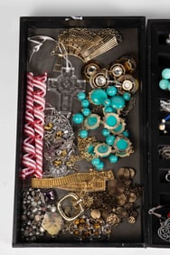 Lot of Costume Jewelry, Mens' Ties, and More.