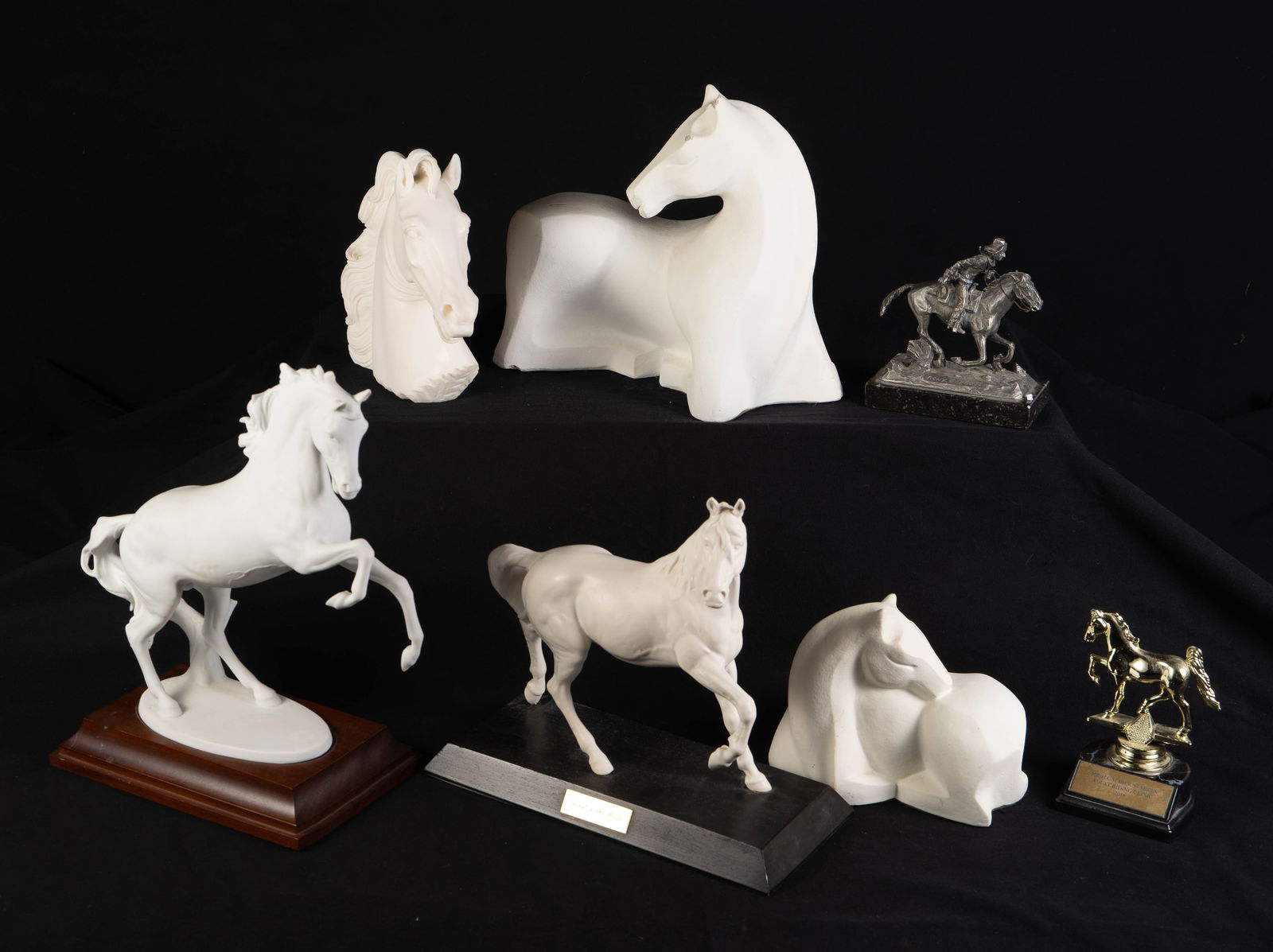 Lot of Horse Figurines, Including Beswick. (1 of 9)