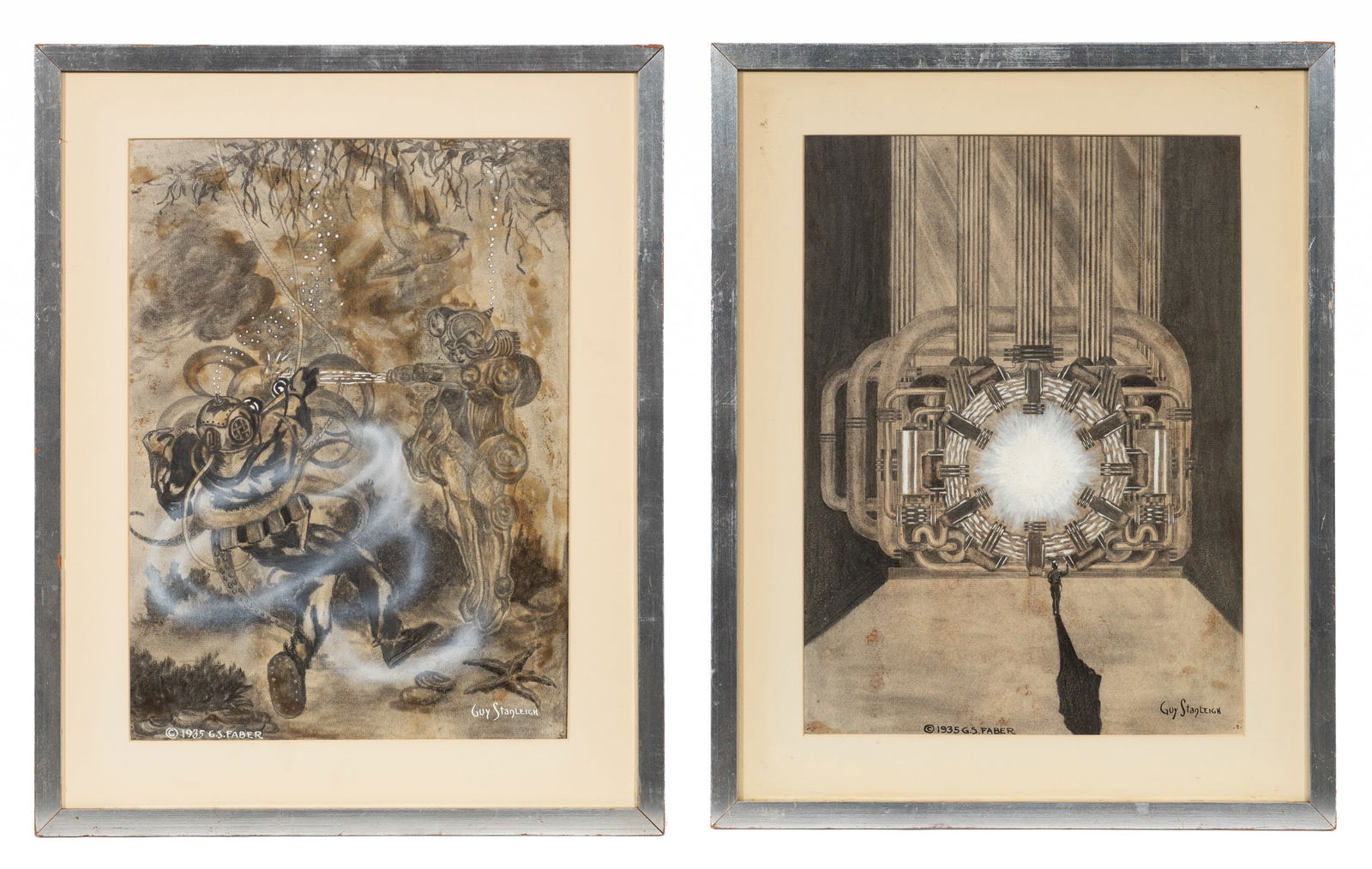 Sci-Fi Steampunk Illustrations, Guy Stanleigh. (1 of 14)