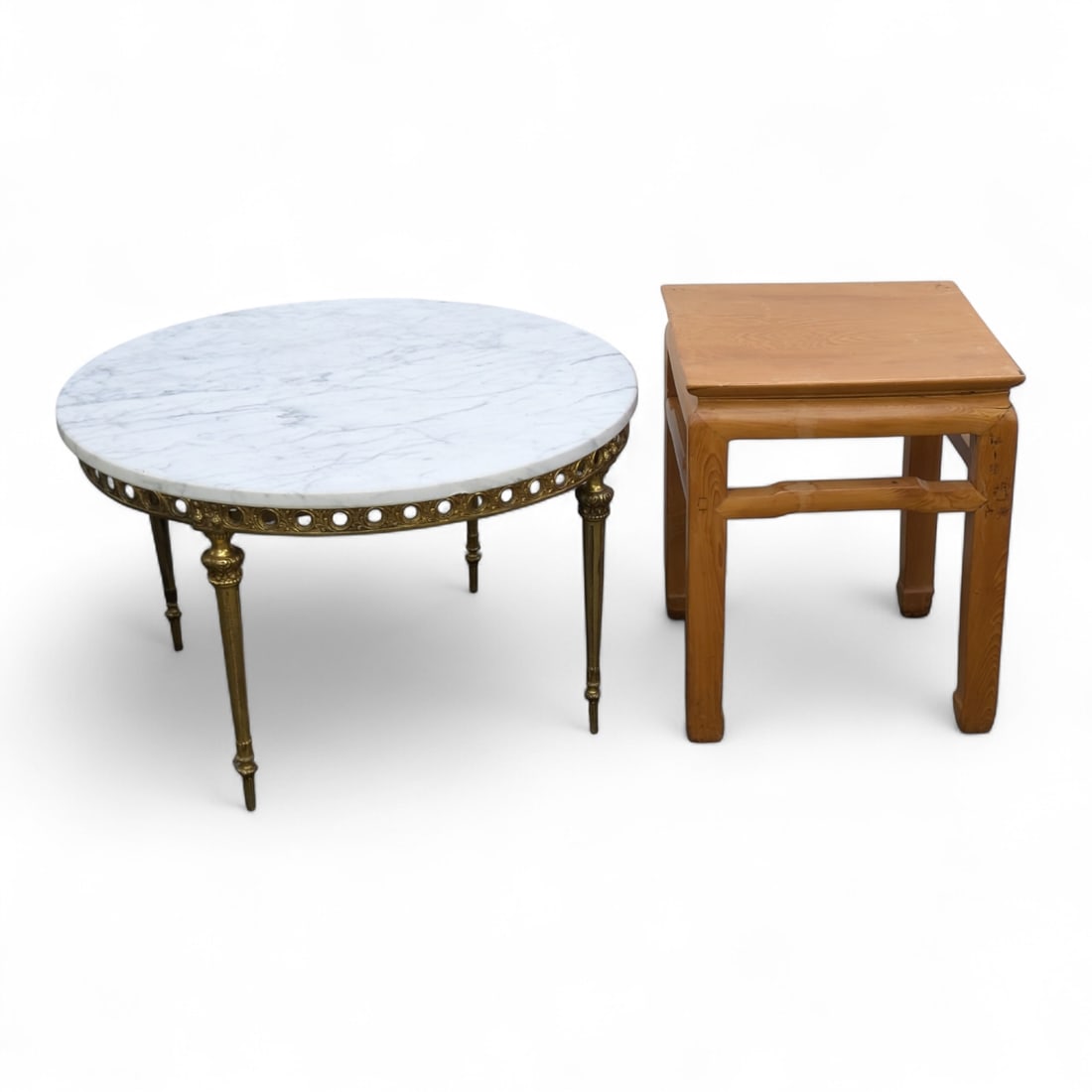 Louis XVI Style Table & Asian Style Table. (1 of 4)