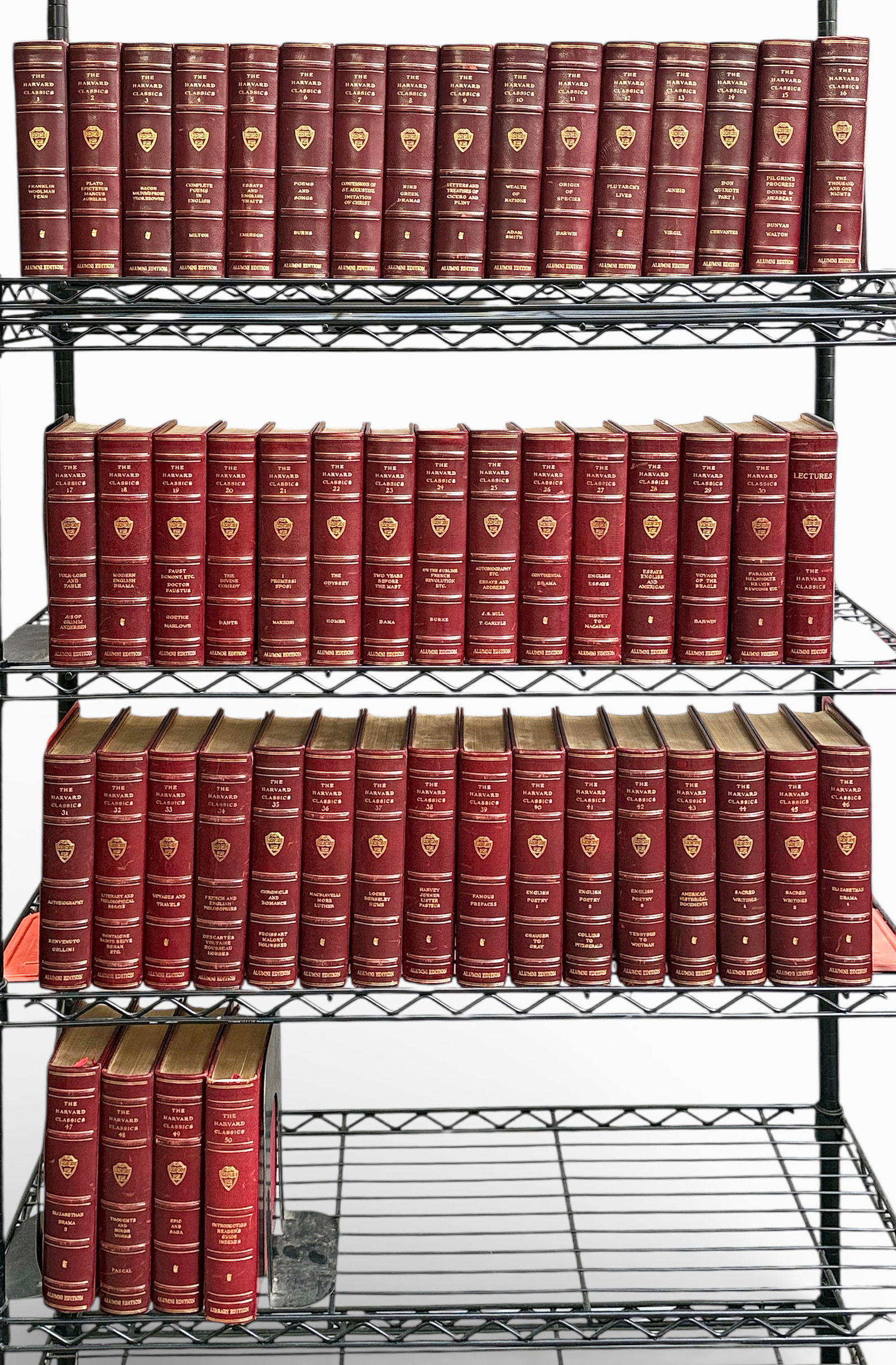 51 Books The Harvard Classics Alumni Edition, 1909 (1 of 7)