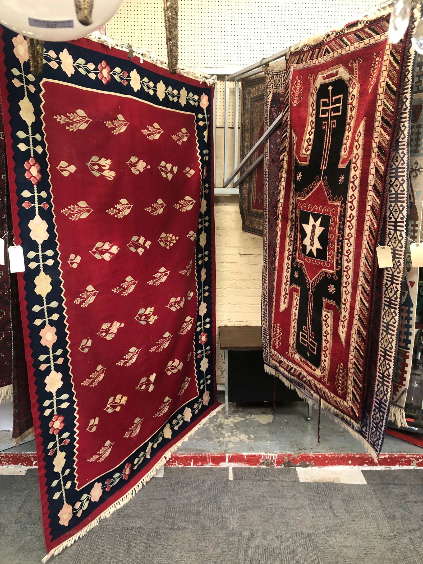 Lot of Two Rugs - Kelim and Turkish. (1 of 7)