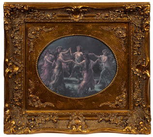 Fairy Dance, Print After Hans Zatzka.