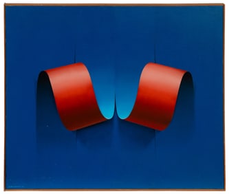 Double-Twist, Abstract Painting by Kurt Larisch.