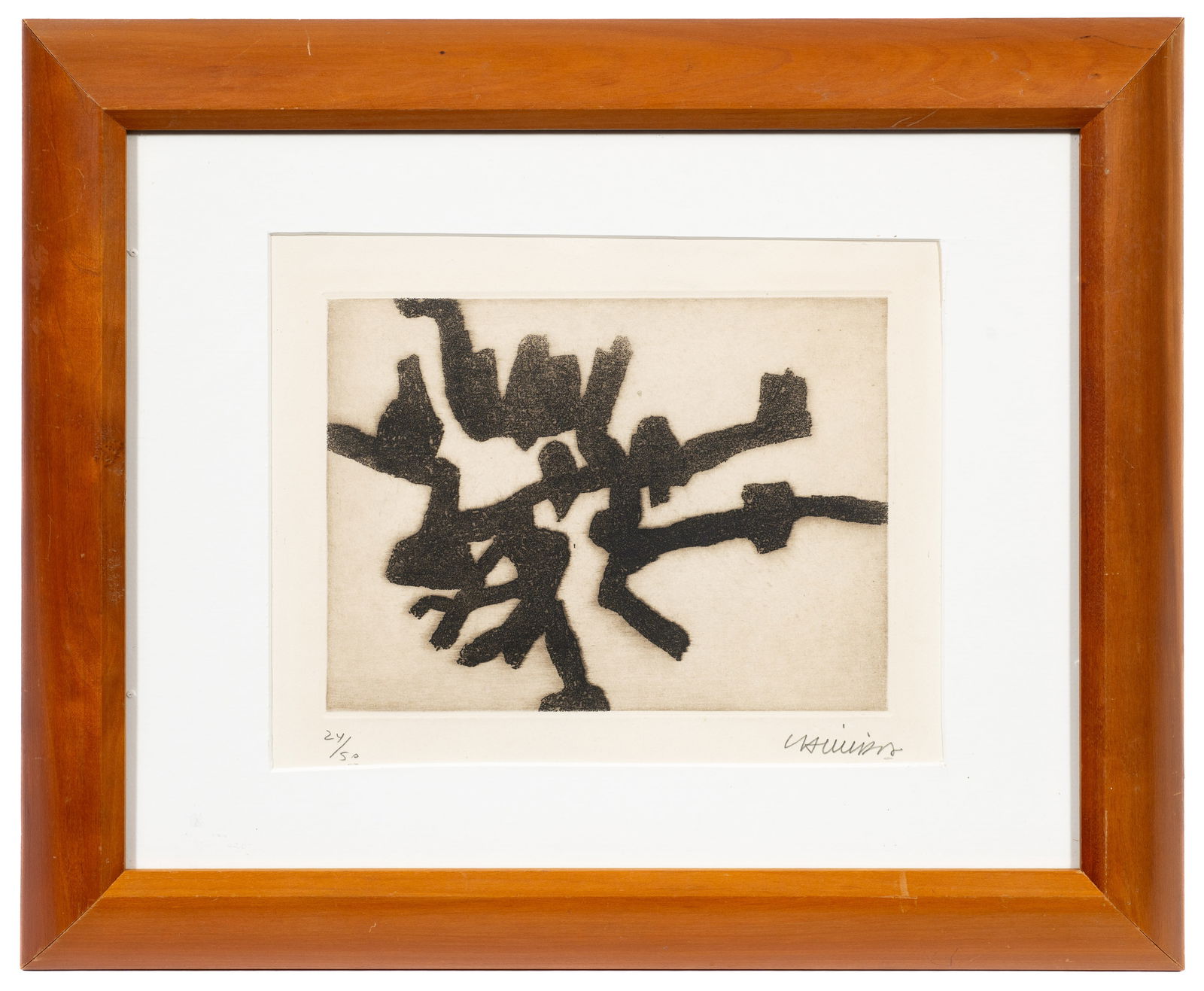 Ibili II, Aquatint Etching, Eduardo Chillida. (1 of 7)