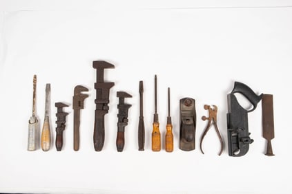 Lot of Assorted Antique and Vintage Tools.