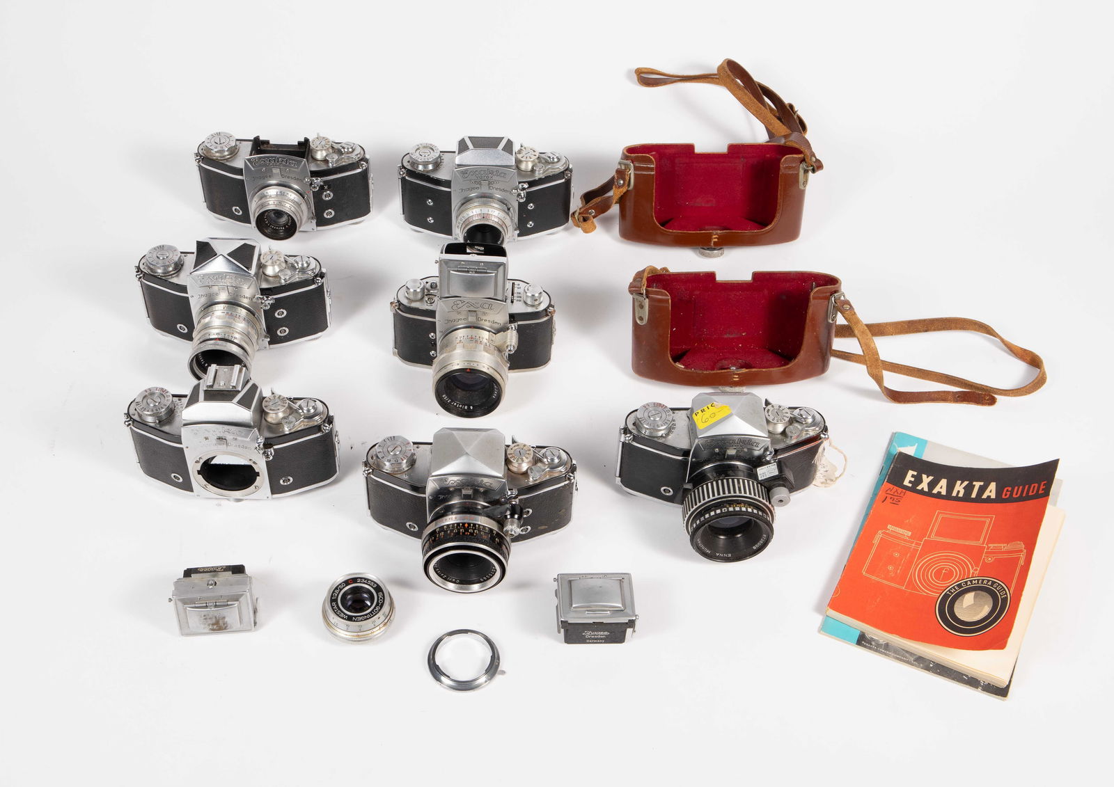 Lot of Exakta Cameras and Lenses, As Is. (1 of 8)