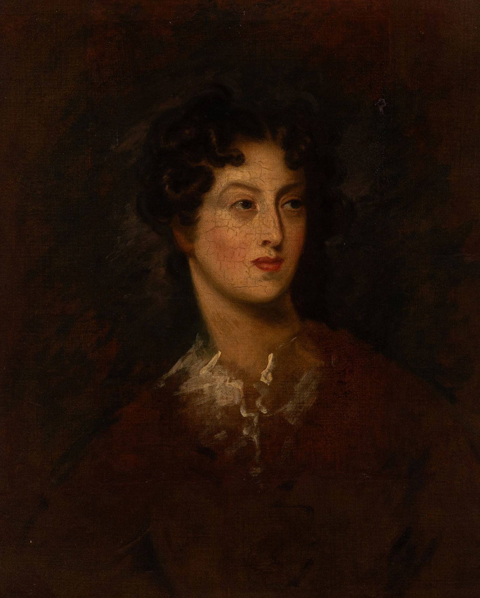 Copy, Sir Lawrence's Portrait of Elizabeth Thynne. (1 of 4)