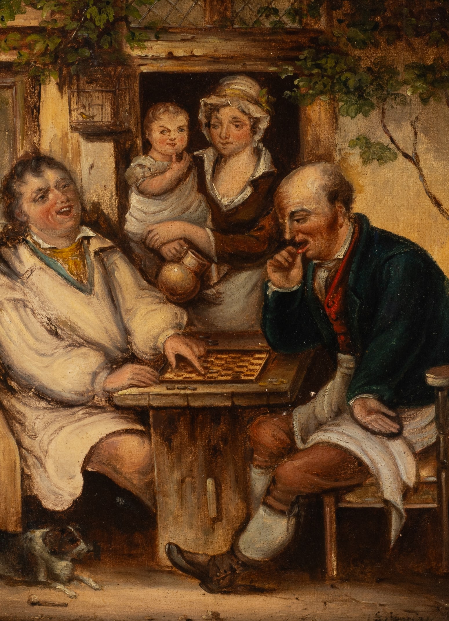 Copy After John Burnet's "Playing at Draughts". (1 of 7)