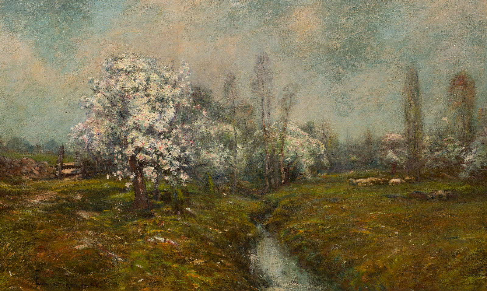 Spring Blossoms, Landscape by Edward Gay. (1 of 7)