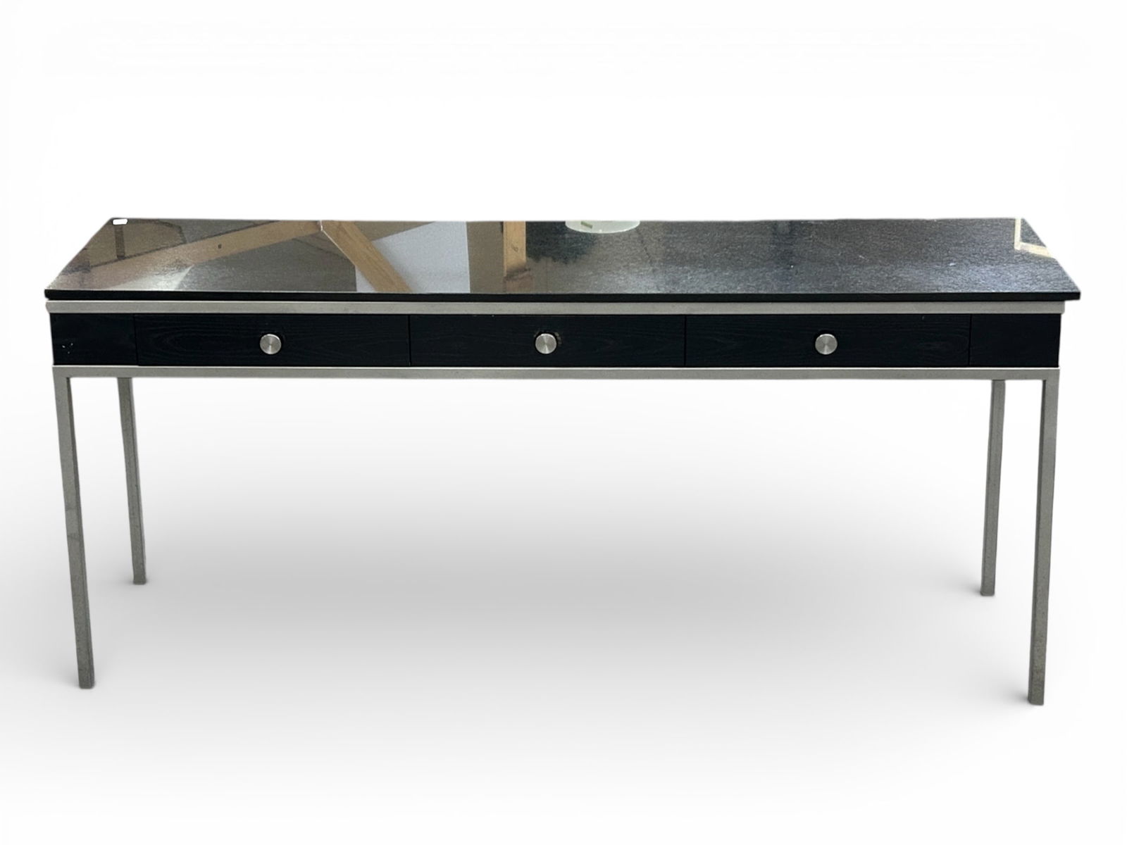 Black Granite Top Hall Table. (1 of 11)