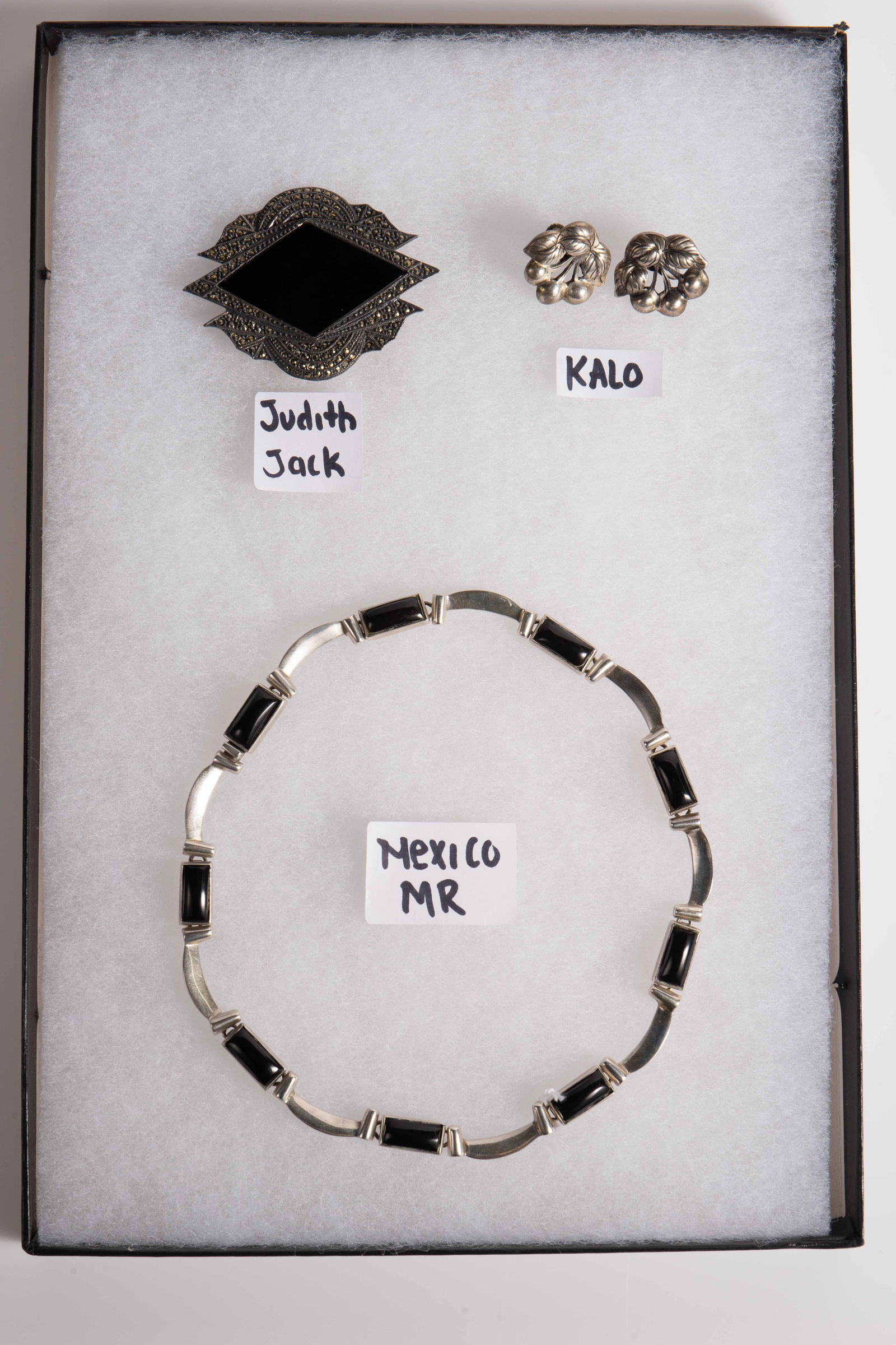 Lot of Sterling Silver Jewelry - Judith Jack, Kalo (1 of 6)