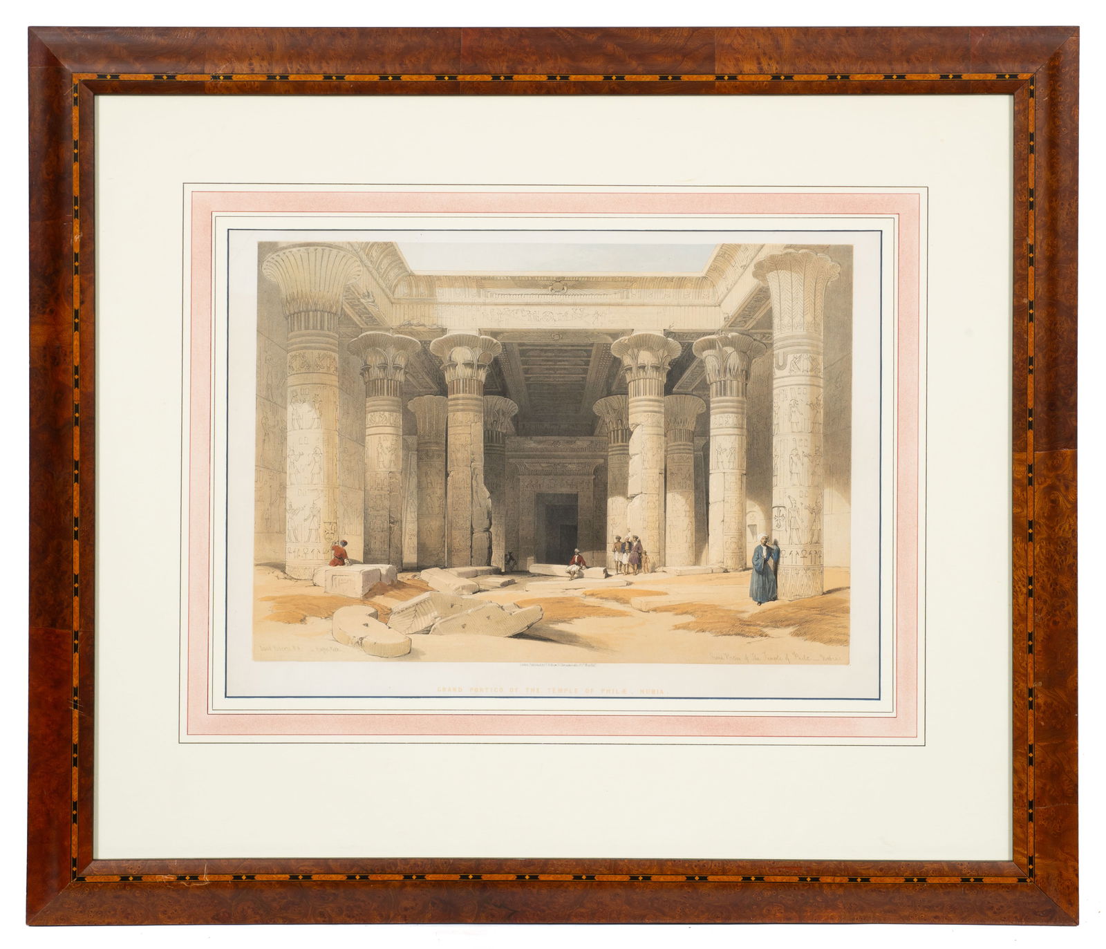 Temple of Philae, Lithograph After David Roberts. (1 of 9)