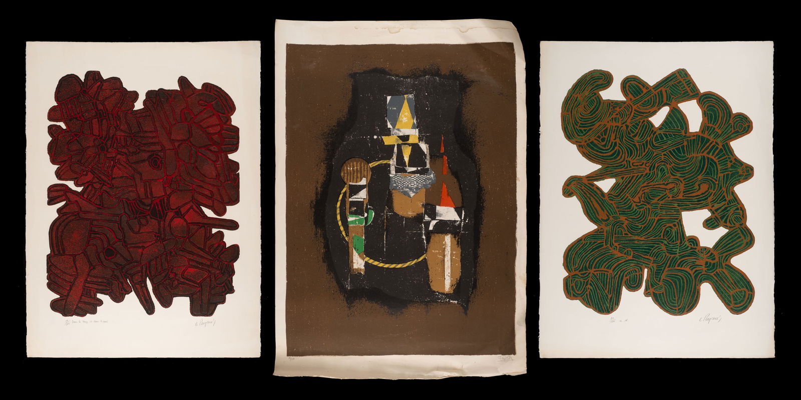 Lot of Three Works - Peycere and Friedlaender. (1 of 12)