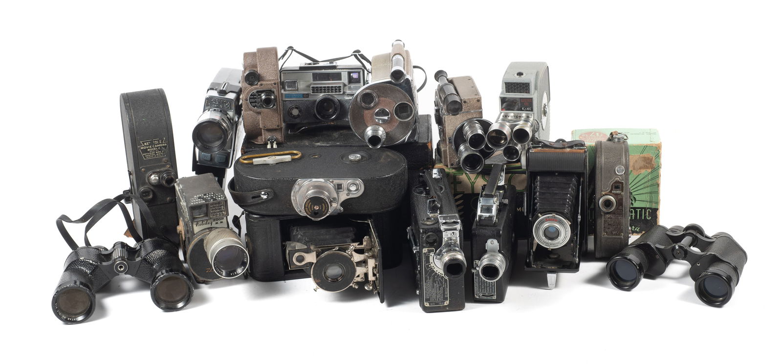 Large Lot of Vintage Movie Cameras, Plus Extras. (1 of 9)