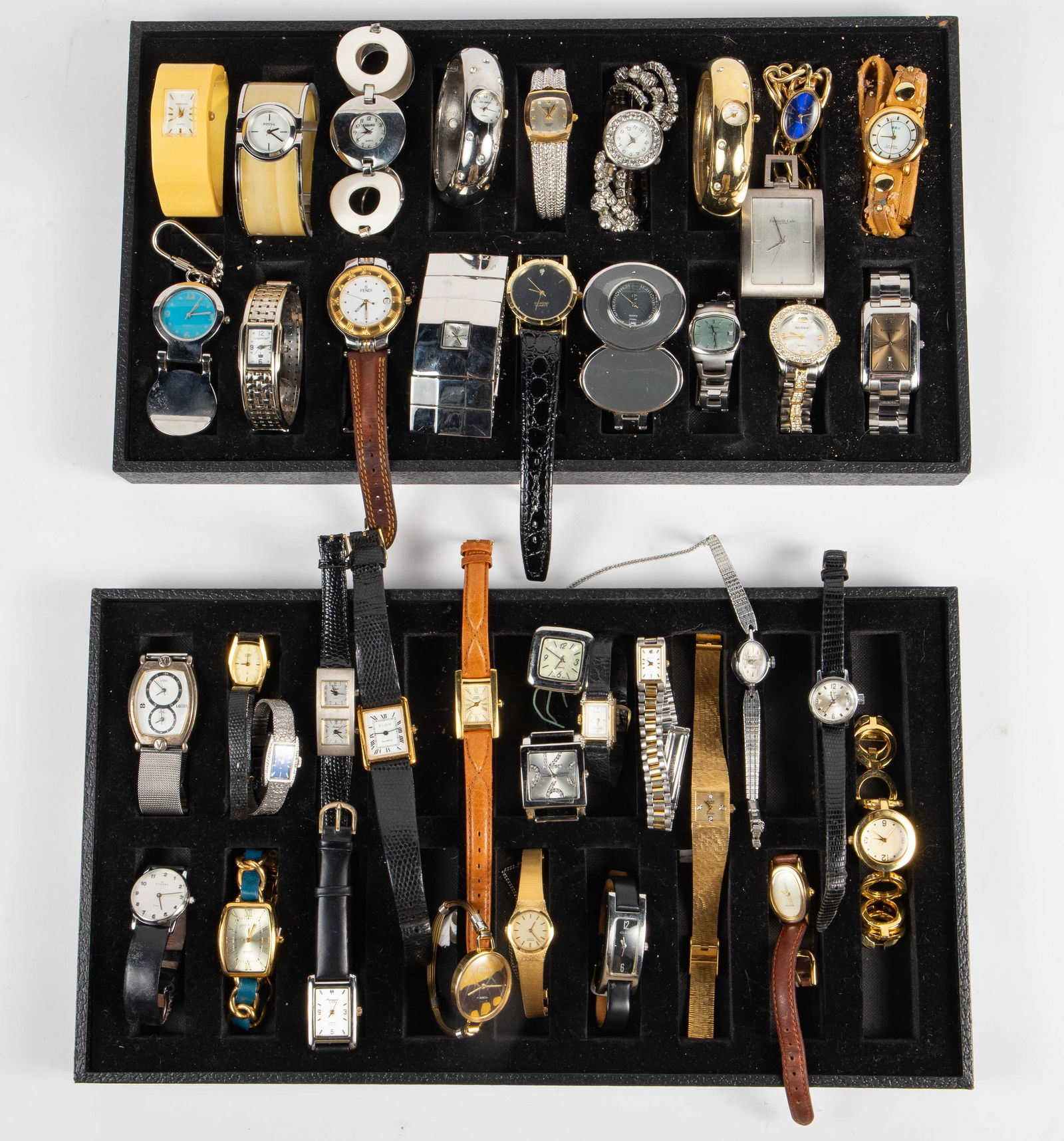 40 Ladies' Watches - La Mer, Fendi, Gucci, Seiko. (1 of 11)