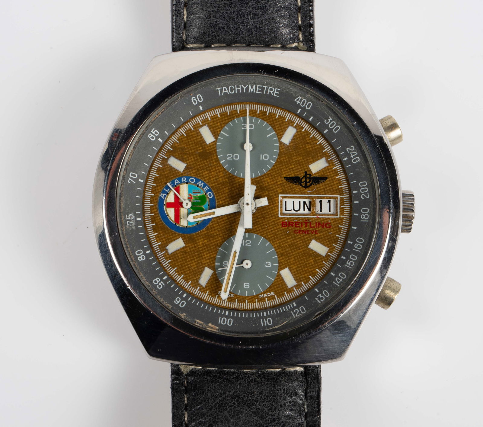 Breitling Alfa Romeo Chronograph Watch. (1 of 5)
